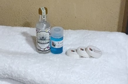 amenidades Cuanax hotel boutique habitacion, mineral de pozos, Guanajuato