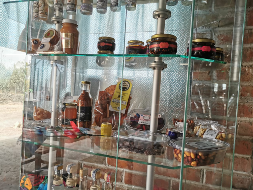 Tienda o punto de venta marca Guanajuato. Cuanax hotel, mineral de pozos, Guanajuato