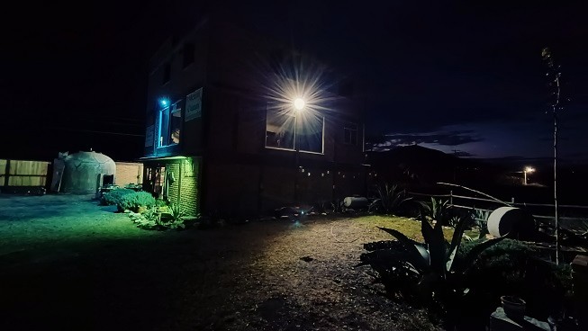 Cuanax hotel boutique panoramica nocturna mineral de pozos