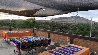 Cuanax hotel boutique terraza mineral de pozos, Guanajuato